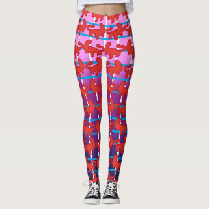 Art Lover Cute Tiger Leggings