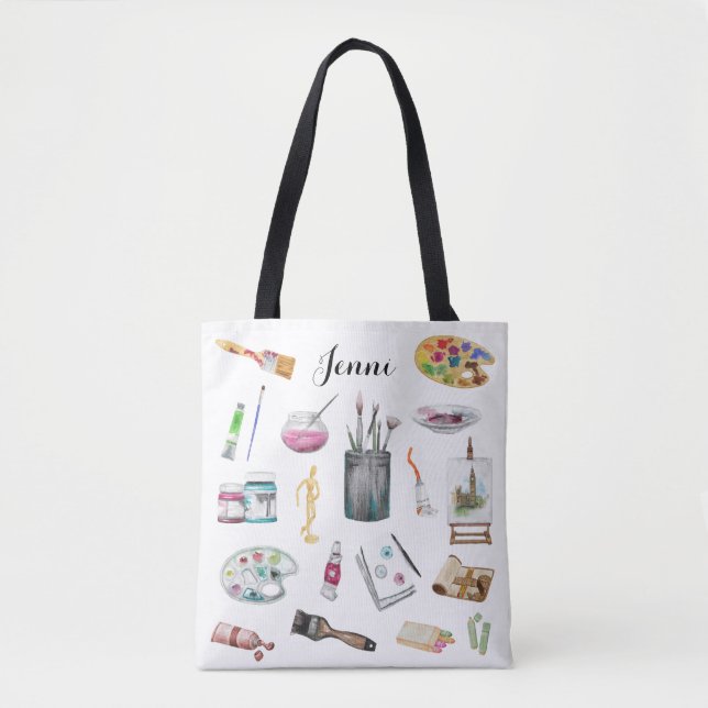 Art Lover Tote Bag (Front)