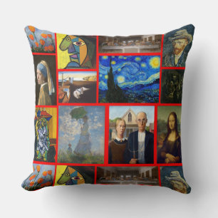 Art Masterpieces, Red Cushion