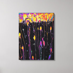 ART Micro "pop" art Canvas Print