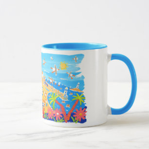 Art Mug: Summertime Days, St Ives, Cornwall Mug
