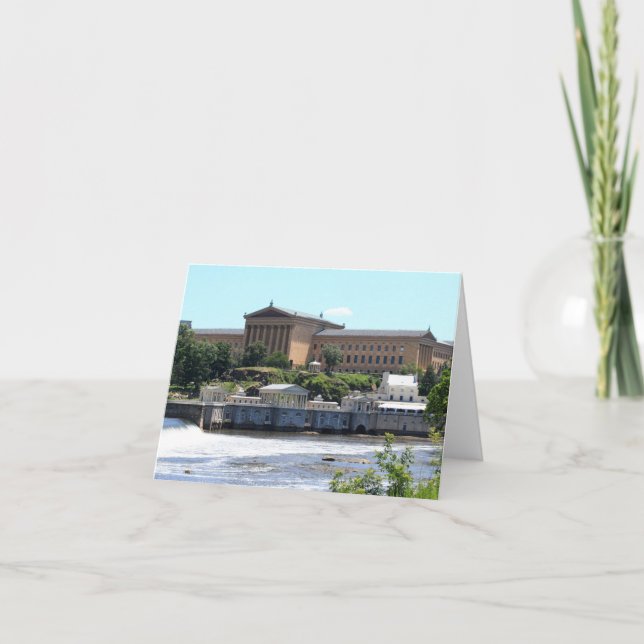 Art Museum & Waterworks Card (Front)