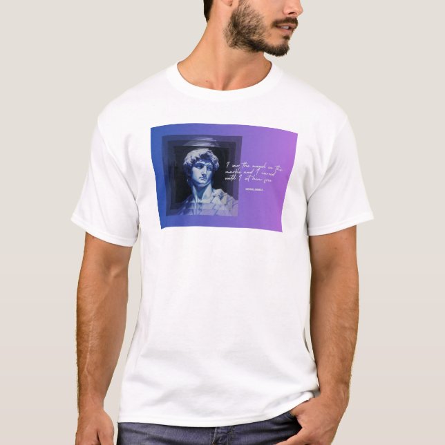 Art Never Dies t-shirt | David Sculpture (Front)