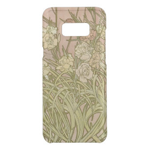 Art Nouveau Alfonse Mucha Floral carnation flowers Uncommon Samsung Galaxy S8 Plus Case