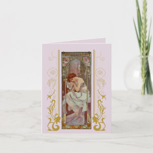 Art Nouveau Alphonse Mucha for any occasion Invitation
