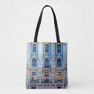 Art Nouveau architecture in Riga, Latvia Tote Bag