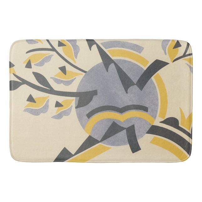 Art Nouveau Bath Mat (Front)