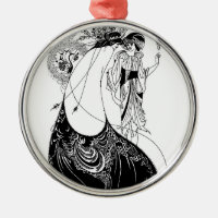Art Nouveau Beardsley Peacock Skirt