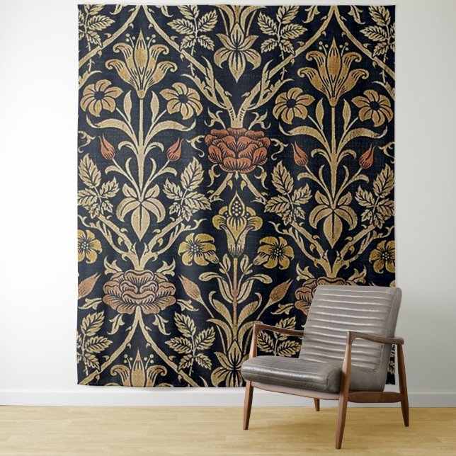 Art nouveau,Belle epoque pattern, vintage,chic,Wil Tapestry (In Situ)