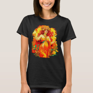 Art Nouveau Beltane Celtic Spring  T-Shirt