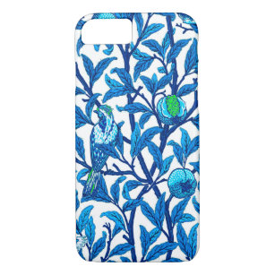 Art Nouveau Bird and Pomegranate, Cobalt Blue Case-Mate iPhone Case
