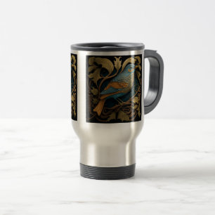 Art Nouveau Bird Travel/Commuter Mug, 15 oz Travel Mug