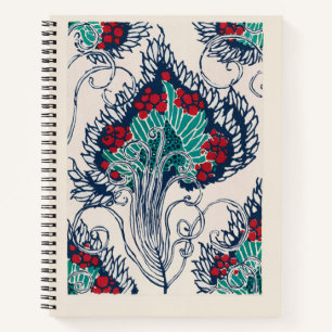 Art Nouveau Botanical Notebook