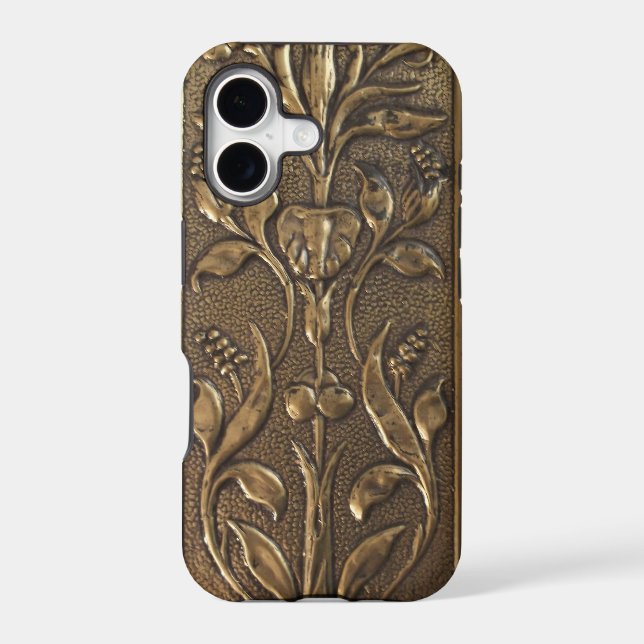 Art Nouveau Brass Pattern iPhone 5 Case (Back)