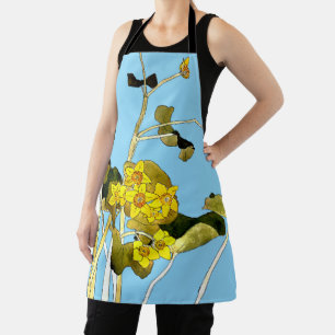 Art Nouveau Buttercups Apron