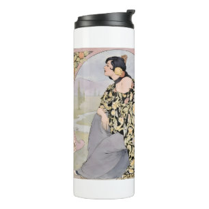 Art Nouveau Carmen Habanera Print – Vintage Opera  Thermal Tumbler