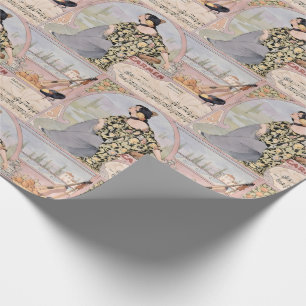 Art Nouveau Carmen Habanera Print – Vintage Opera  Wrapping Paper
