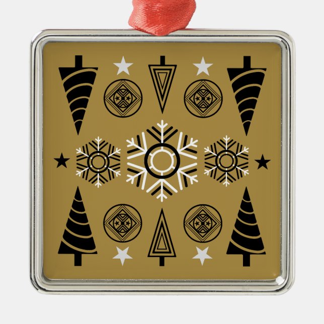  Art Nouveau Christmas Decoration (Front)