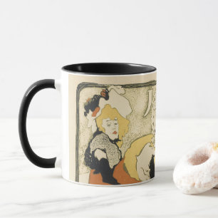 Art Nouveau Dancer Jane Avril by Toulouse Lautrec Mug