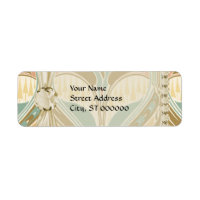 art nouveau decorative bliss pattern