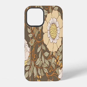 Art Nouveau: Decorative Floral Vintage. iPhone 12 Case
