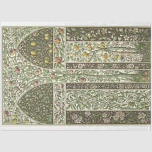 Art Nouveau Decorative Lemon Decoupage Paper