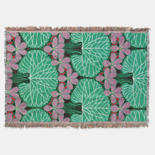 Art Nouveau Design #12 at Emporio Moffa Throw Blanket
