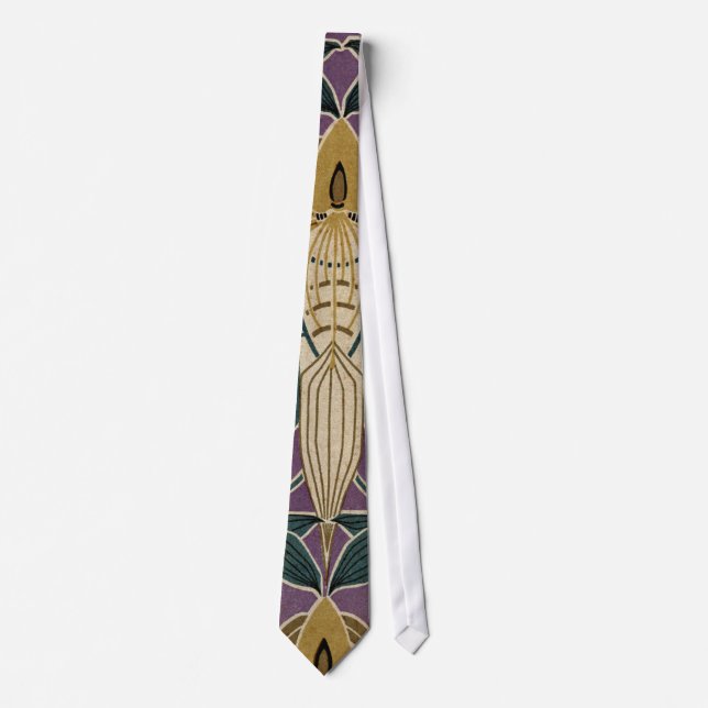 Art Nouveau Design #1 @ VictoriaShaylee Tie (Front)