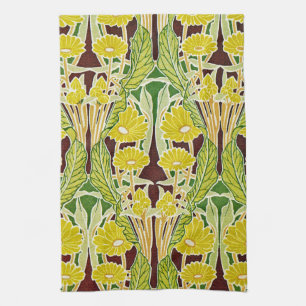 Art Nouveau Design #7 at Emporio Moffa Tea Towel