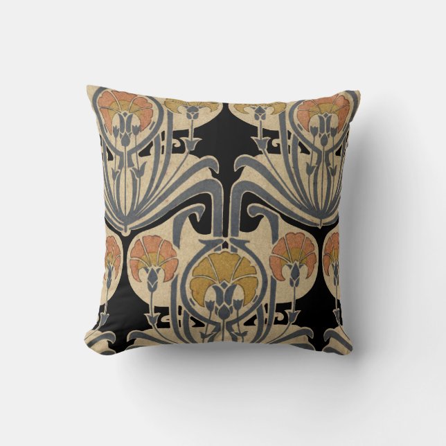 Art Nouveau Design #7 @ VictoriaShaylee Cushion (Front)