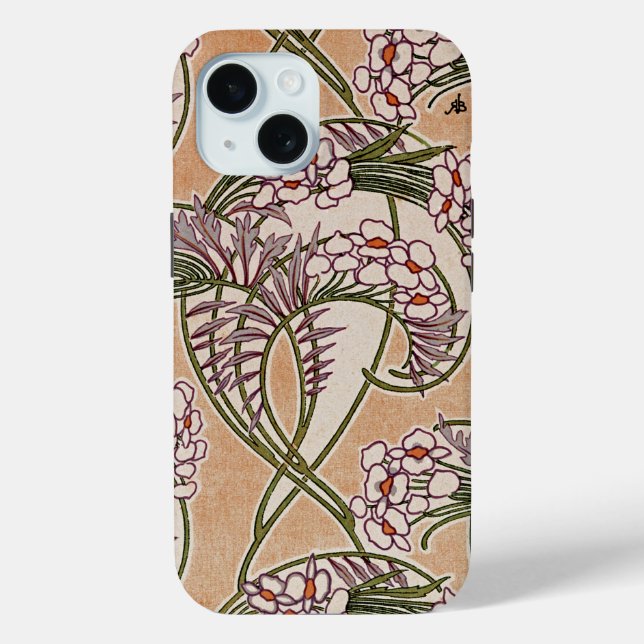 Art Nouveau Design #8 @ VictoriaShaylee Case-Mate iPhone Case (Back)