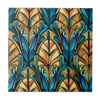 Art Nouveau design Tile