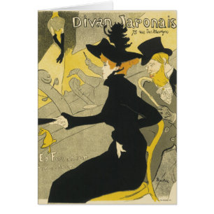 Art Nouveau, Divan Japonais by Toulouse Lautrec
