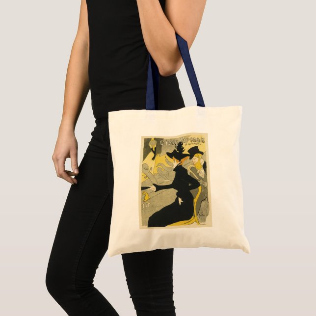 Art Nouveau, Divan Japonais by Toulouse Lautrec Tote Bag (Front (Product))