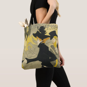 Art Nouveau, Divan Japonais by Toulouse Lautrec Tote Bag
