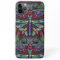Art nouveau dragonfly damask case for iPhone X