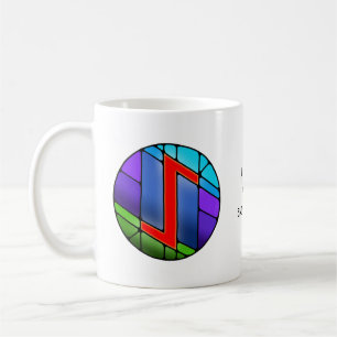 Art Nouveau Eihwaz Rune Mug – ENDURANCE!