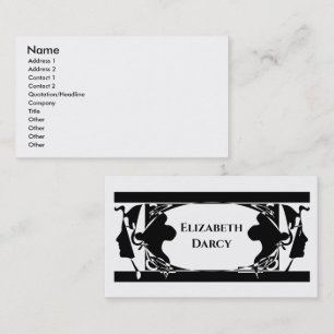 Art Nouveau Elegant  Business Card
