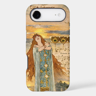 Art Nouveau Elsa Lohengrin Poster with Swans 