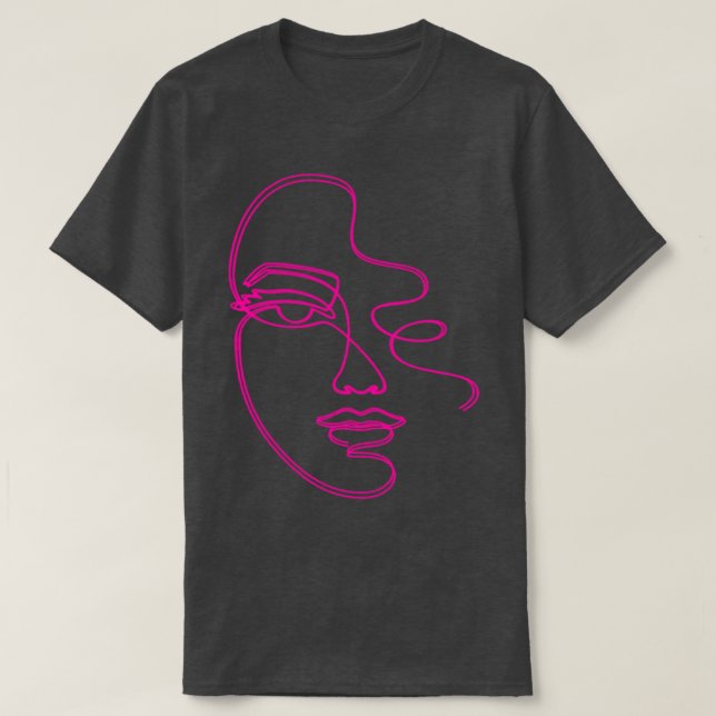Art Nouveau Face T-Shirt (Design Front)