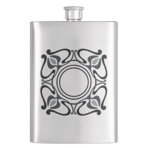 Art Nouveau Flask