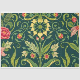 Art Nouveau Floral Decoupage Tissue Paper 