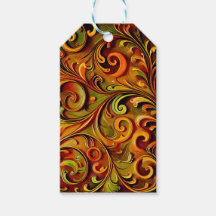 Art Nouveau floral design 