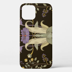 Art Nouveau Floral: Vintage Pattern iPhone 12 Case