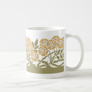 Art Nouveau Flowers - Mug