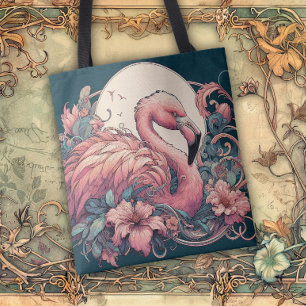 Art Nouveau Flowing Lines of Beauty Tote Bag