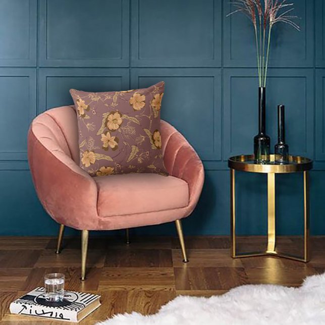 Art Nouveau Garden Muse Design Cushion (Creator Uploaded)