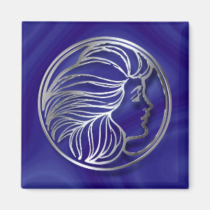 Art Nouveau Girl Magnet