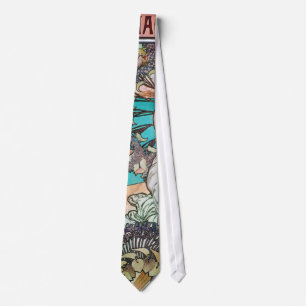 Art Nouveau Goddess Tie