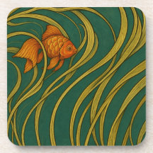 Art Nouveau Goldfish 